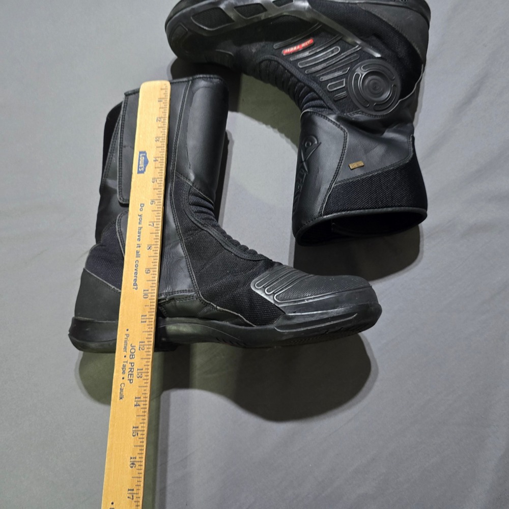 Oxtar Air Tech Motorcycle Boots Mens 48 Black Gore-Tex XCR Touring Racing Gear - Picture 4 of 14